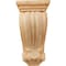 Ekena Millwork 4 1/2"W x 5"D x 10"H Medium Classical Corbel, Red Oak CORW04X05X10CLRO - alternate 2